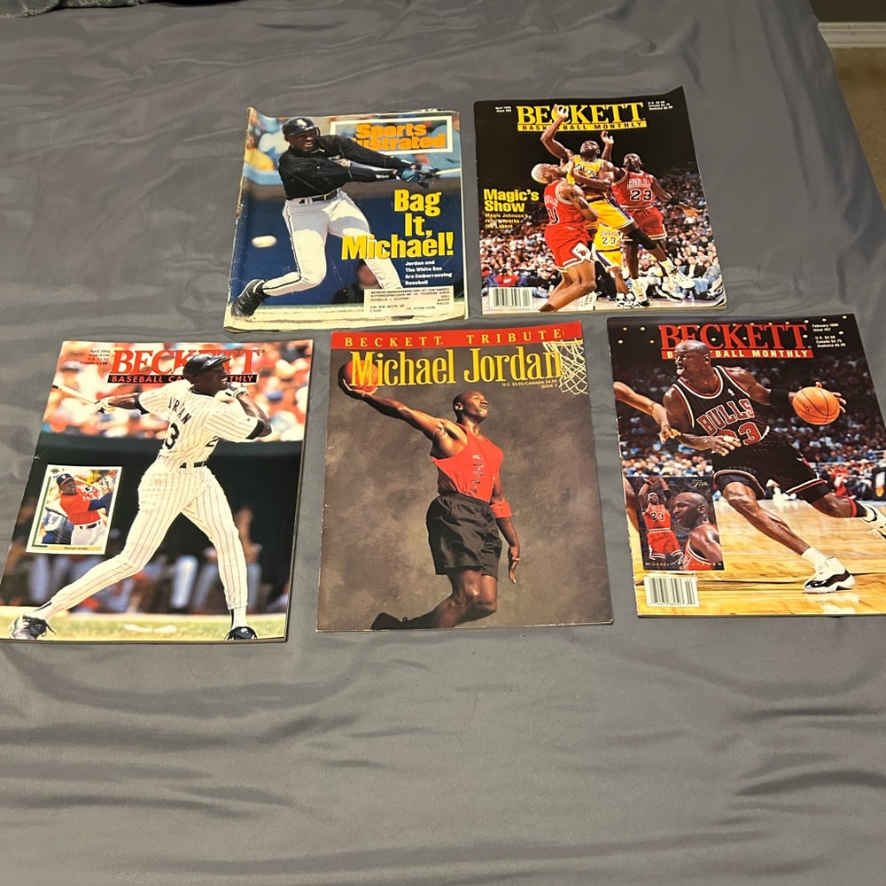 Michael Jordan magazine lot